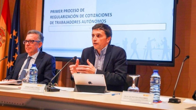 Social trygghet kommer att återlämna cirka 600 euro till en halv miljon frilansare ”före 30 april”