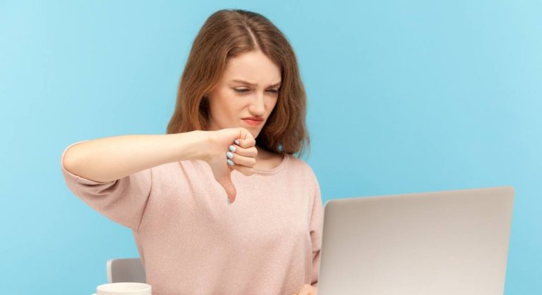 Avbryta uppdraget? Topptecknen En jobbintervju går söderut