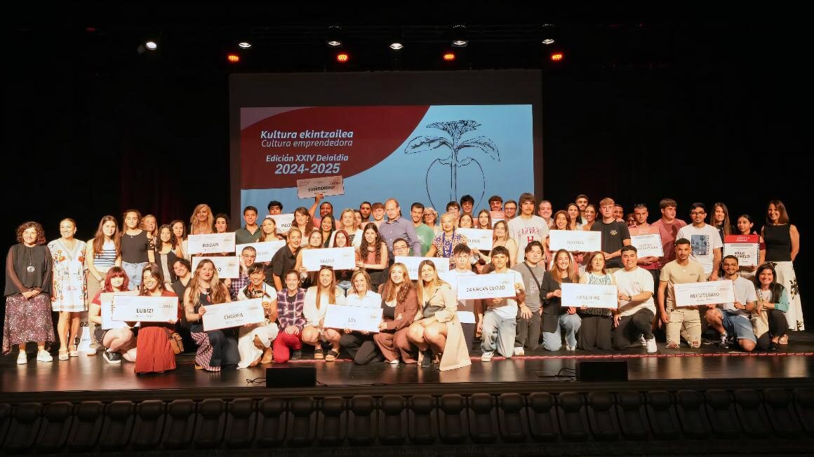 128 FP Student Business Ideas kan bli små verkliga företag med det baskiska inpressari -programmet