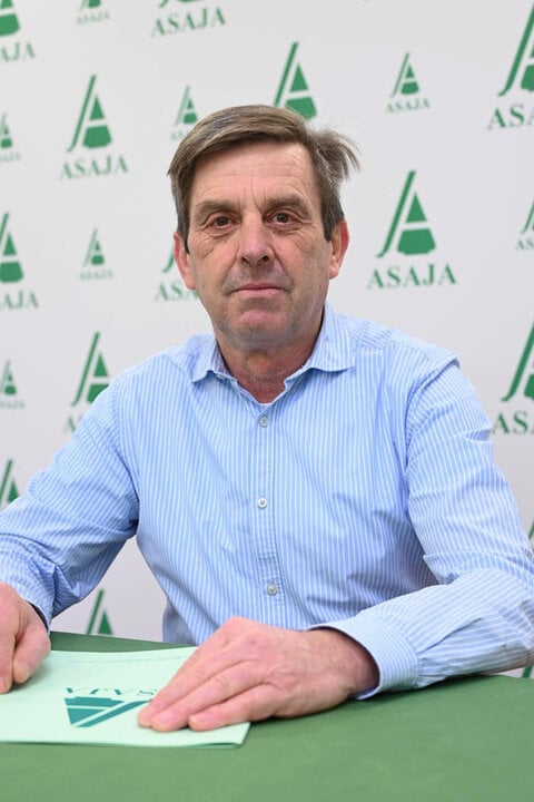 Arsenio García Vidal, bonde och president för Asaja i León
