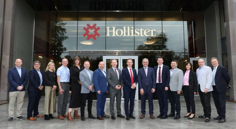 Medtech Hollisters investering på 80 miljoner euro skapar 50 nya jobb i Mayo