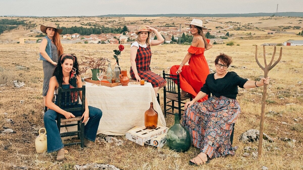 Lorena, Bea, Cosmi, Yolanda, Sara och Yolanda