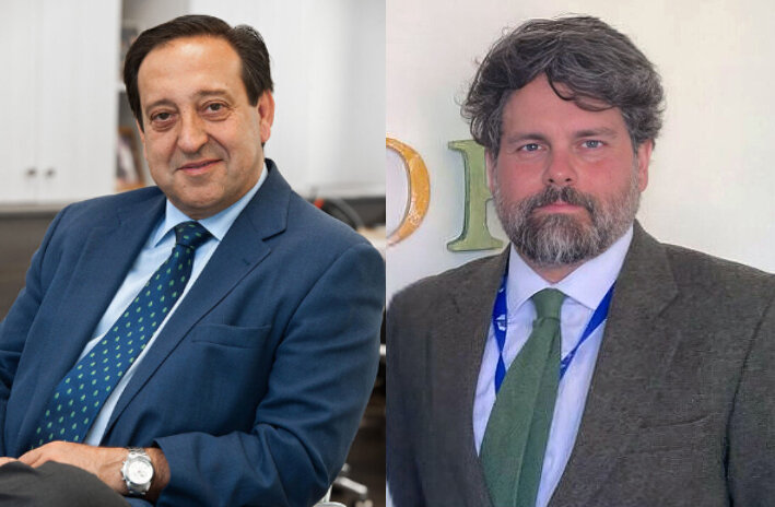 Pedro Cheapo och José María Castilla. Asaja