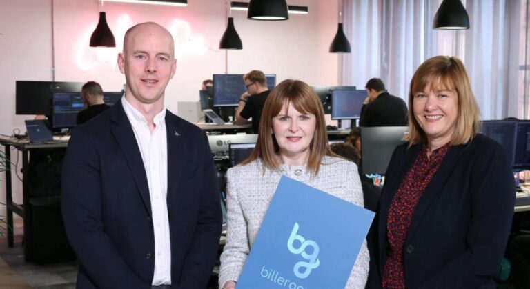 Det amerikanska teknikföretaget Biller Genie skapar 100 jobb efter öppnandet av kontoret i Belfast