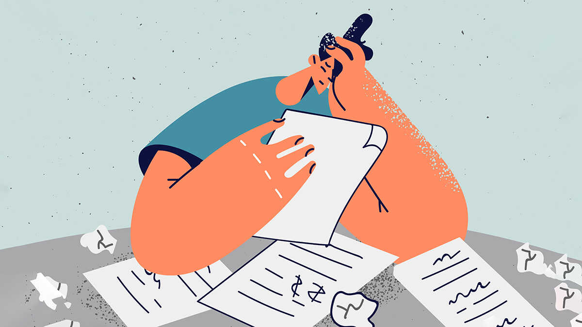 Domare utesluter ond tro när det råder verklig insolvens